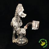 Clear Gator Recycler from Aaron U Glass - Natures Way Glass