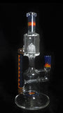 SOLD Custom Blue/Orange Wig Wag Rig from Sovereignty - Natures Way Glass