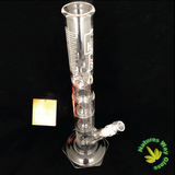 Jr. Trpl Bell Perc 2.0--16 Inch Straight - Natures Way Glass